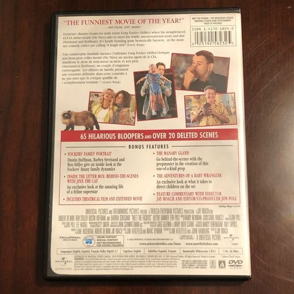 3 for $30 Meet the‎ Fockers DVD Robert DeNiro/Barbra Streisand Wide Scree… - Picture 5 of 5